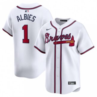 Ozzie Albies Atlanta Braves Nike Home Limited Player Jersey - White