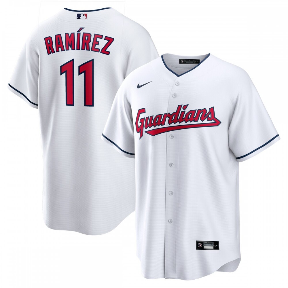 José Ramírez Cleveland Guardians Nike Home Replica Player Jersey - White