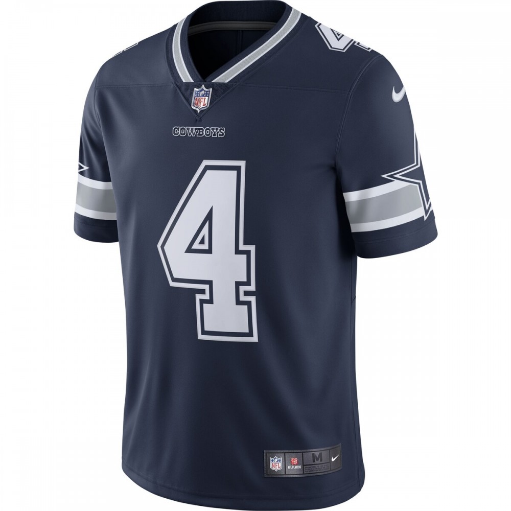 Dak Prescott Dallas Cowboys Nike Vapor Limited Player Jersey - Navy - Image 2