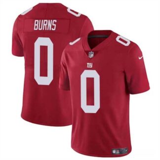Men & Women & Youth New York Giants #0 Brian Burns Red Vapor Untouchable Limited Football Stitched Jersey