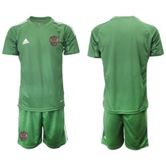 Russia Blank Green Goalkeeper Soccer Country Jersey