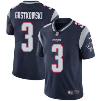 Nike New England Patriots #3 Stephen Gostkowski Navy Blue Team Color Men's Stitched NFL Vapor Untouchable Limited J...