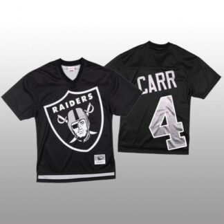NFL Las Vegas Raiders #4 Derek Carr Black Men’s Mitchell & Nell Big Face Fashion Limited NFL Jersey