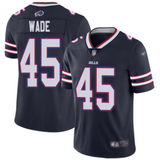 Nike Buffalo Bills #45 Christian Wade Navy Men’s Stitched NFL Limited Inverted Legend Jersey