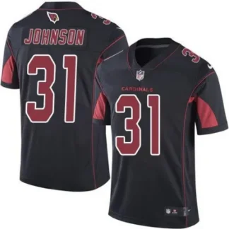ultra‑ Cardinals #31 David Johnson Black Men's Stitched NFL Limited Rush Jersey ‑uniform