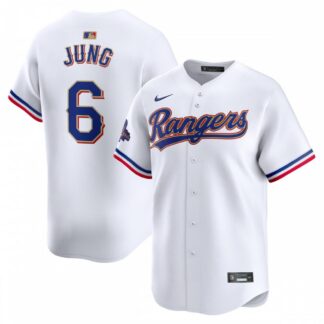 Josh Jung Texas Rangers Nike 2024 Gold Collection Limited Player Jersey – White