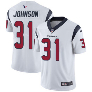 Nike Houston Texans #31 David Johnson White Men’s Stitched NFL Vapor Untouchable Limited Jersey