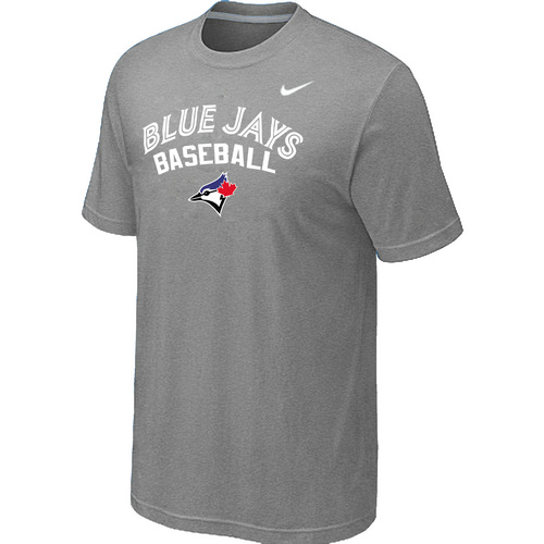 Toronto Blue Jays 2014 Home Practice T-Shirt - Light Grey