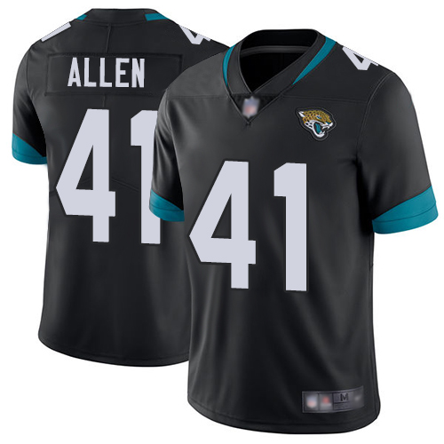 Nike Jacksonville Jaguars #41 Josh Allen Black Team Color Men’s Stitched NFL Vapor Untouchable Limited Jersey