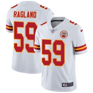 Nike Men & Women & Youth Chiefs 59 Reggie Ragland White NFL Vapor Untouchable Limited Jersey