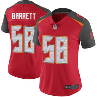 Nike Tampa Bay Buccaneers #58 Shaquil Barrett Red Team Color Women’s Stitched NFL Vapor Untouchable Limited Jersey