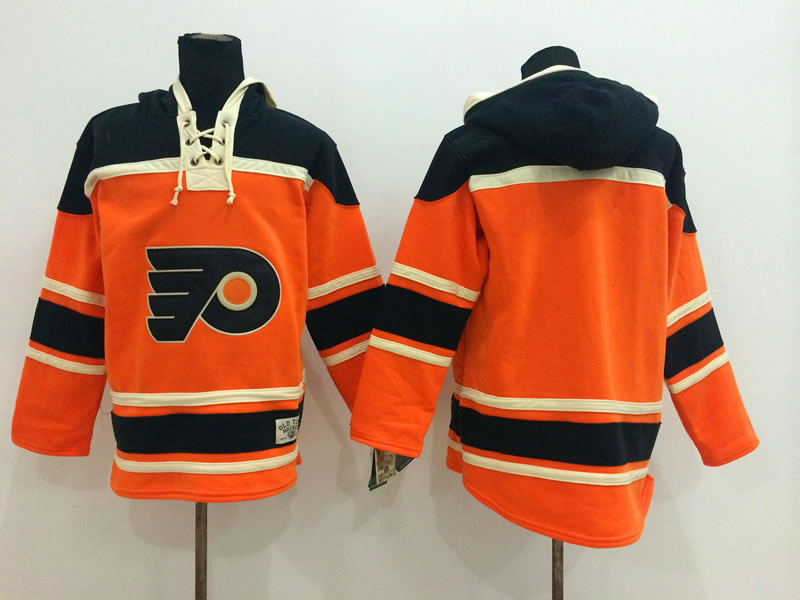 Philadelphia Flyers Blank Orange Hoodie