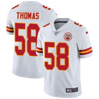 Nike Kansas City Chiefs #58 Derrick Thomas White Men’s Stitched NFL Vapor Untouchable Limited Jersey