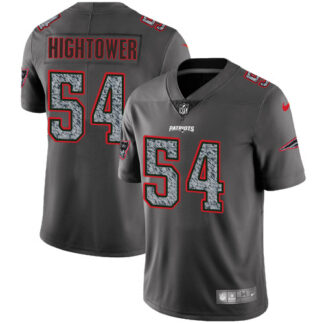 Nike New England Patriots #54 Dont’a Hightower Gray Static Men’s Stitched NFL Vapor Untouchable Limited Jersey