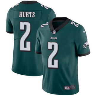 Nike Philadelphia Eagles #2 Jalen Hurts Green Team Color Men’s Stitched NFL Vapor Untouchable Limited Jersey