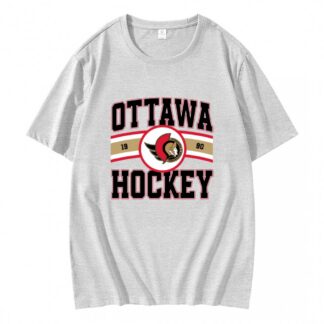 Vintage Ottawa Senators Hockey Logo 1990 T-Shirt