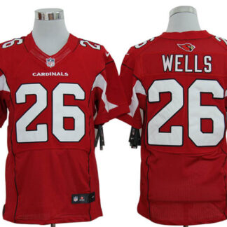 Size 60 4XL-Beanie Wells Arizona Cardinals #26 Red Stitched Nike Elite NFL Jerseys