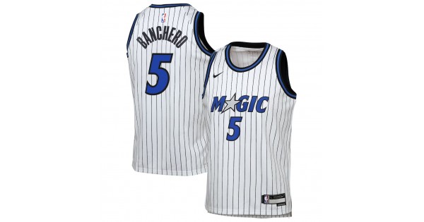 Paolo Banchero Orlando Magic Nike White Association Edition Swingman Jersey - Image 2