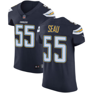 Nike Los Angeles Chargers #55 Junior Seau Navy Blue Team Color Men’s Stitched NFL Vapor Untouchable Elite Jersey