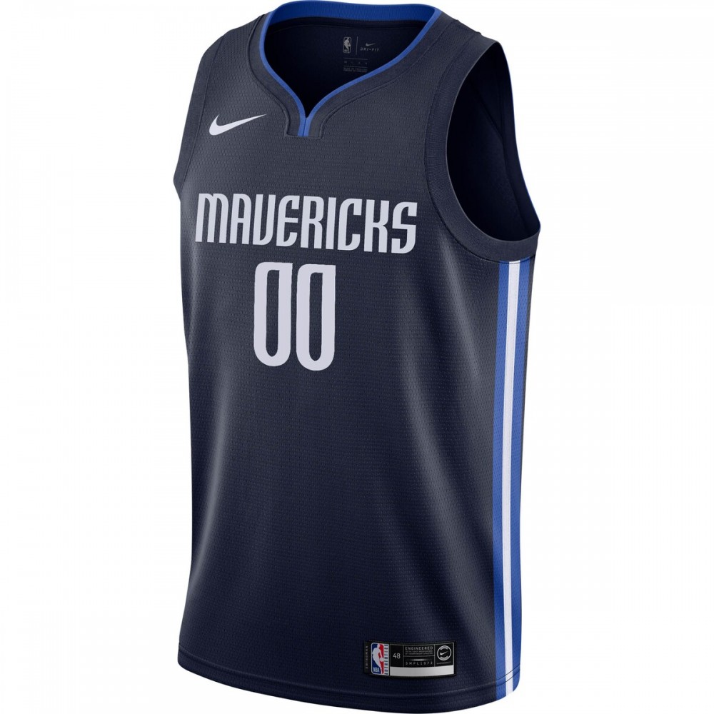 Dallas Mavericks Nike 2019/20 Custom Swingman Jersey Navy - Statement Edition - Image 2