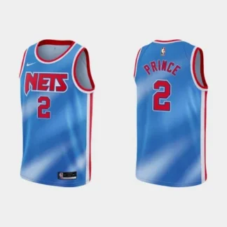 ultra‑ Men's Brooklyn Nets #2 Taurean Prince 2020-2021 Blue Dri-FIT Hardwood Classic Stitched NBA Jersey ‑uniform