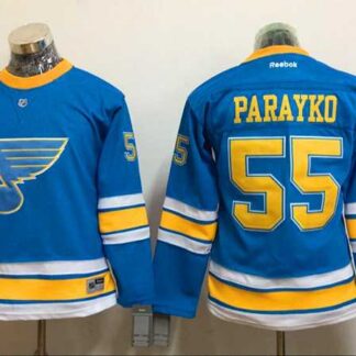 ultra‑ Women St. Louis Blues #55 Parayko Light Blue 2017 Winter Classic Stitched NHL Jersey ‑uniform