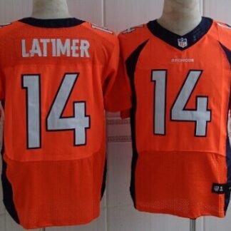 Nike Denver Broncos #14 Cody Latimer 2013 Orange Elite Jersey