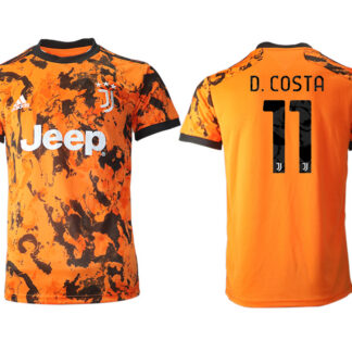 Men 2020-2021 club Juventus Second away aaa version 11 orange Soccer Jerseys