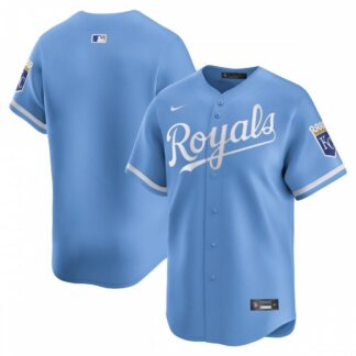 Kansas City Royals Nike Alternate Limited Jersey – Light Blue