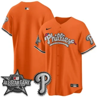 Youth Philadelphia Phillies Orange 2026 MLB All-Star Jersey