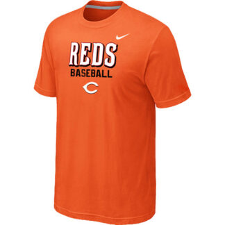 Cincinnati Reds 2014 Home Practice T-Shirt - Orange