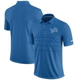 Men's Detroit Lions Nike Blue Early Season Polo 90Hou