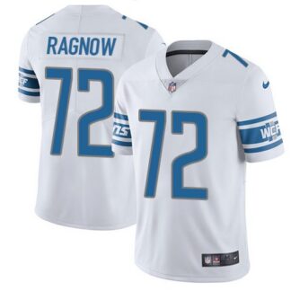 Nike Men & Women & Youth Lions 72 Frank Ragnow White NFL Vapor Untouchable Limited Jersey