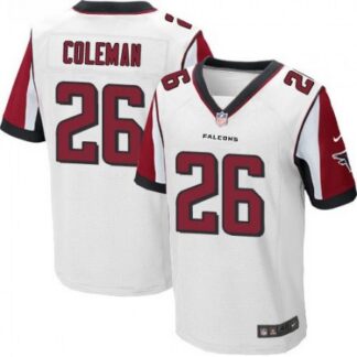 ultra‑ Falcons #26 Tevin Coleman White Men's Stitched NFL Elite Jersey ‑uniform