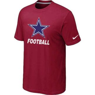 Men's Dallas cowboys Nike Cardinal Facility T-Shirt Red