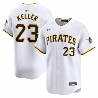 Mitch Keller Pittsburgh Pirates Nike Home Limited Player Jersey – White
