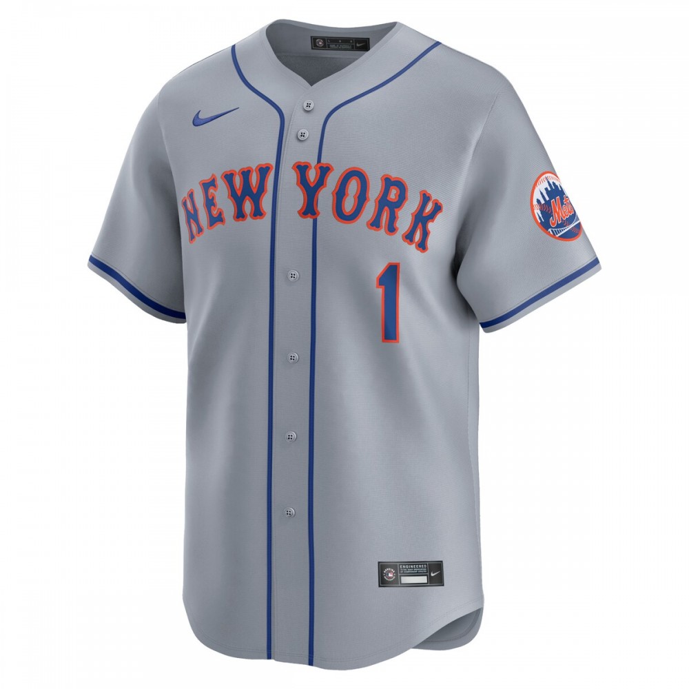 Jeff McNeil New York Mets Nike Away Limited Player Jersey - Gray - Image 2