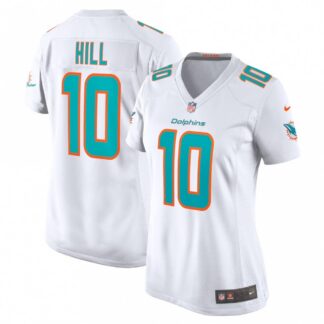 Tyreek Hill Miami Dolphins Nike Women's Player Jersey - White