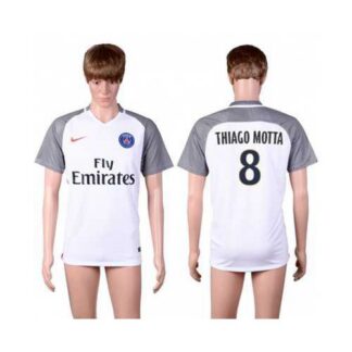 Paris Saint-Germain #8 Thiago Motta Away Soccer Club Jersey