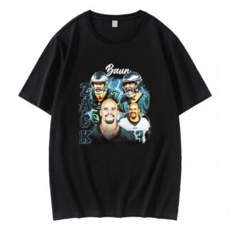 Vintage 90S Zack Baun Retro Philadelphia Eagles Football T-Shirt