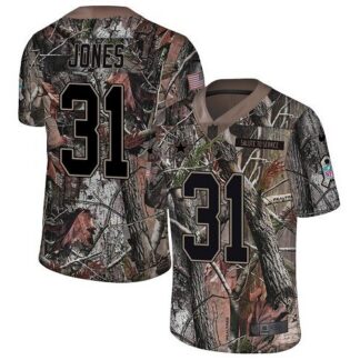 Nike Dallas Cowboys #31 Byron Jones Camo Youth Stitched NFL Limited Rush Realtree Jersey