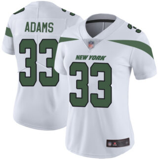 Nike New York Jets #33 Jamal Adams White Women’s Stitched NFL Vapor Untouchable Limited Jersey