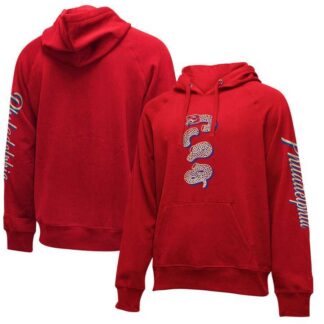 Philadelphia 76ers New Era 2019-20 City Edition Pullover Hoodie Red