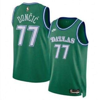 Luka Dončić Dallas Mavericks Nike Unisex Green Swingman Jersey - Classic Edition
