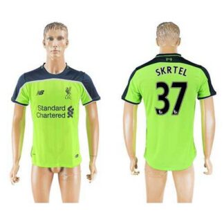 Liverpool #37 Skrtel Sec Away Soccer Club Jersey