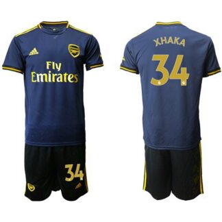 Arsenal #34 Xhaka Third Soccer Club Jersey