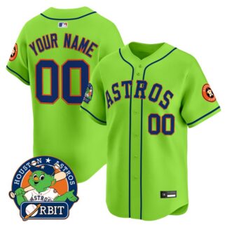 Houston Astros Special Edition Vapor Premier Limited Custom Jersey Orbit - Stitched