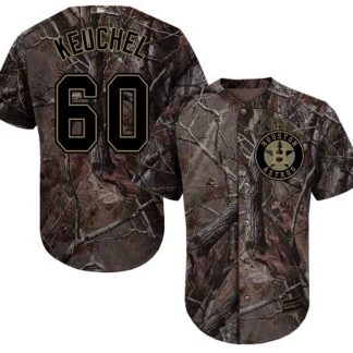 Houston Astros #60 Dallas Keuchel Camo Realtree Collection Cool Base Stitched MLB Jersey