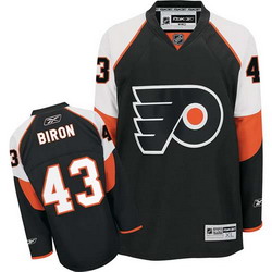 Philadelphia Flyers #43 Martin Biron Black Jerseys