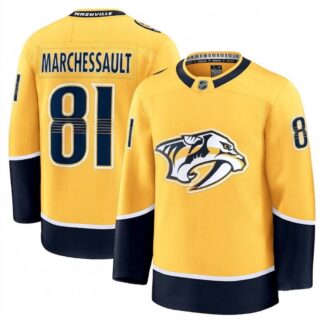 Jonathan Marchessault Nashville Predators Home Premium Jersey - Yellow